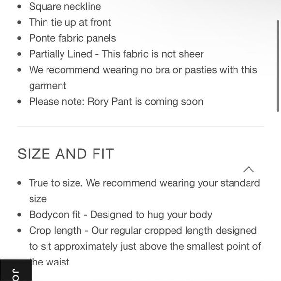 I.AM.GIA Butterfly corset lace top - Picture 6 of 7